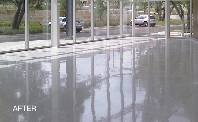 Glass-Like Concrete | Stonecare of Texas